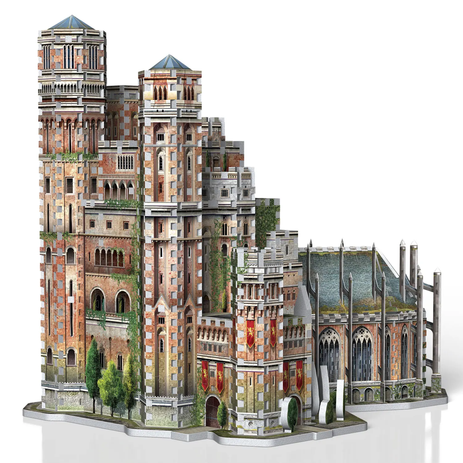 Roter Bergfried / The Red Keep - Game of Thrones Roter Bergfried / The Red Keep - Game of Thrones-Wrebbit-3D Puzzles