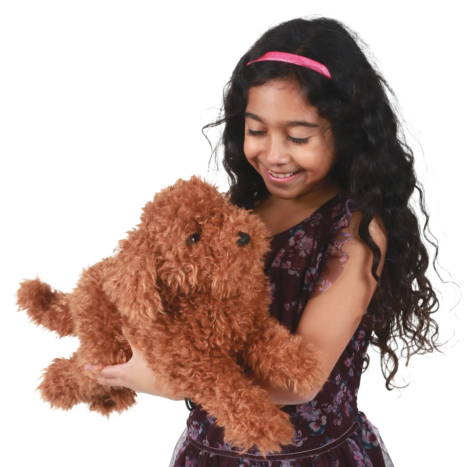 Pudelwelpe / Toy Poodle-Folkmanis® Puppets