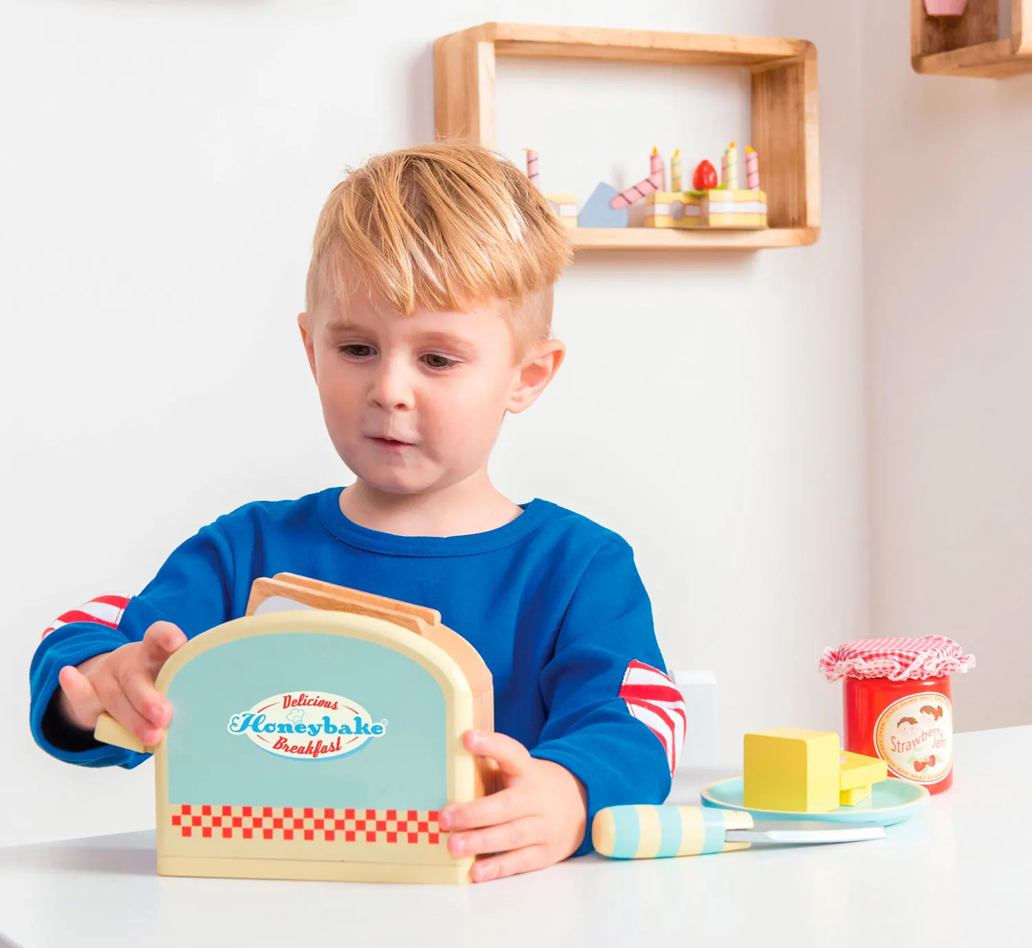Toaster Set/ Pop-up Toaster and Breakfast Set Toaster Set/ Pop-up Toaster and Breakfast Set-Le Toy Van (LTV)