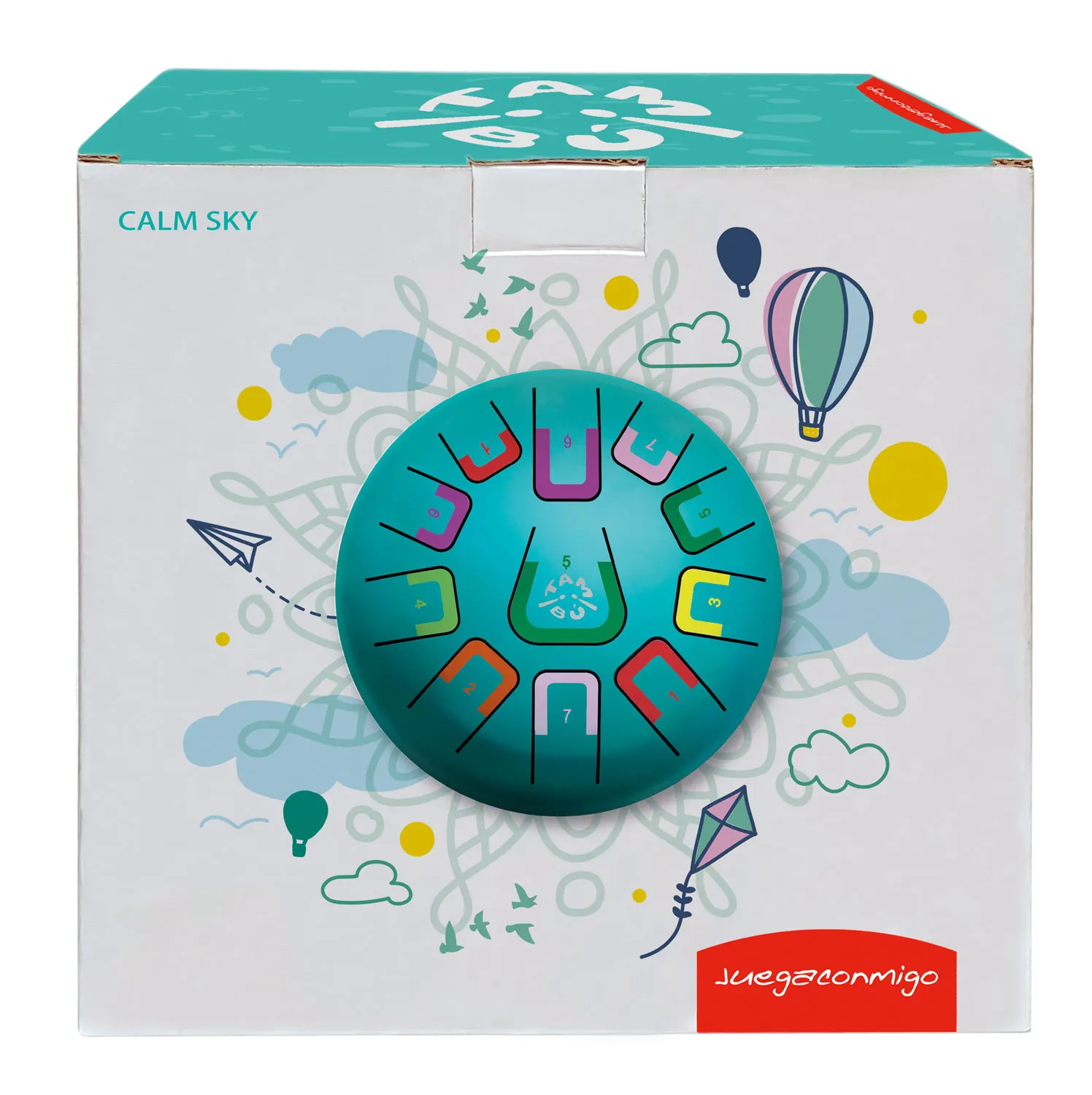 Tambu Steel Drum - Calm Sky (GlänzendTurquoise) Tambu Steel Drum - Calm Sky (GlänzendTurquoise)-JuegaConmigo