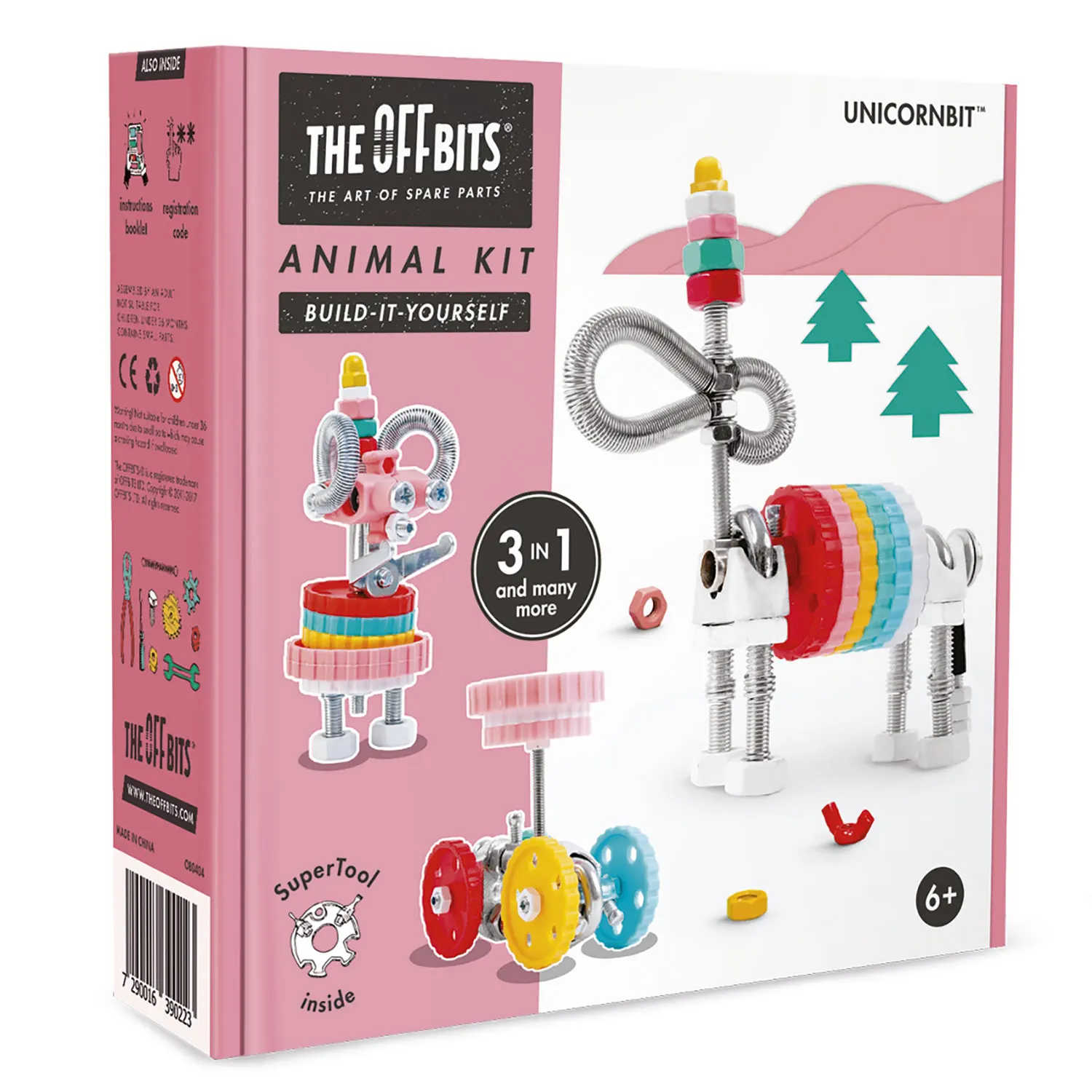 Unicorn Bit, model kit 3-in-1 w/SuperTool Unicorn Bit, model kit 3-in-1 w/SuperTool-TheOffbits
