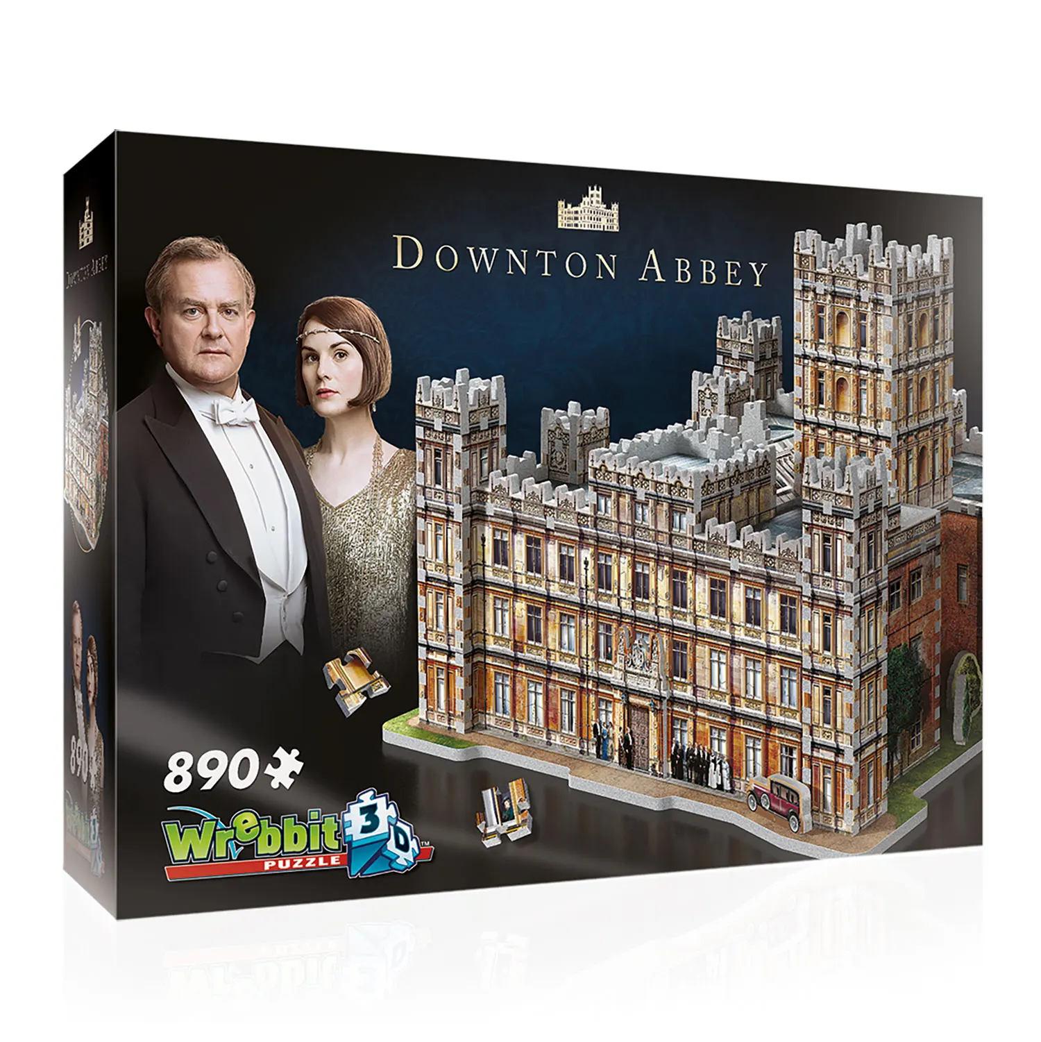 Downton Abbey (890 Teile)-Wrebbit-3D Puzzles