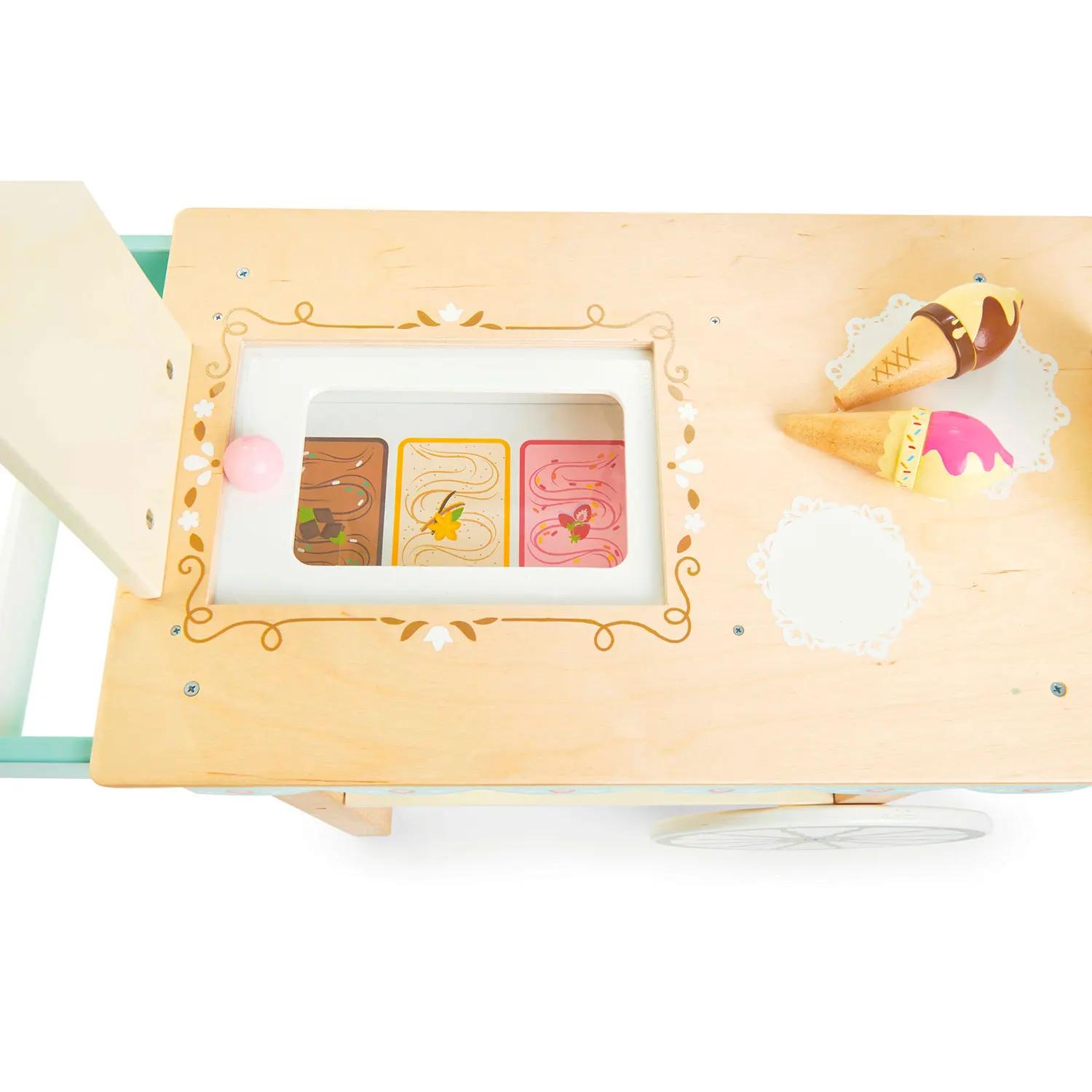 Eiscremewagen / Ice Cream Trolley Market Stall Eiscremewagen / Ice Cream Trolley Market Stall-Le Toy Van (LTV)