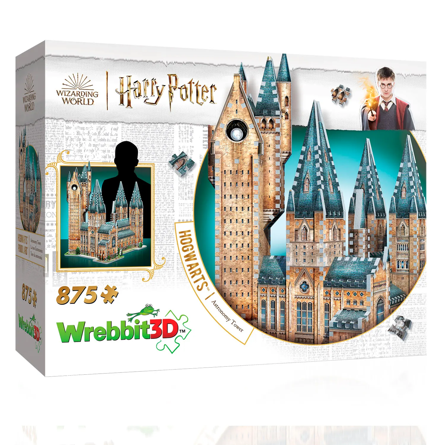 Hogwarts Clocktower Harry Potter 420 pcs. - 3D-Puzzle Hogwarts Clocktower Harry Potter 420 pcs. - 3D-Puzzle-Wrebbit-3D Puzzles