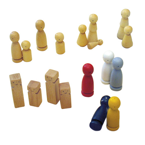 Figuren-Set zum Familienbrett (Ersatz)-KIKT · Kölner Institut für Kindertherapie