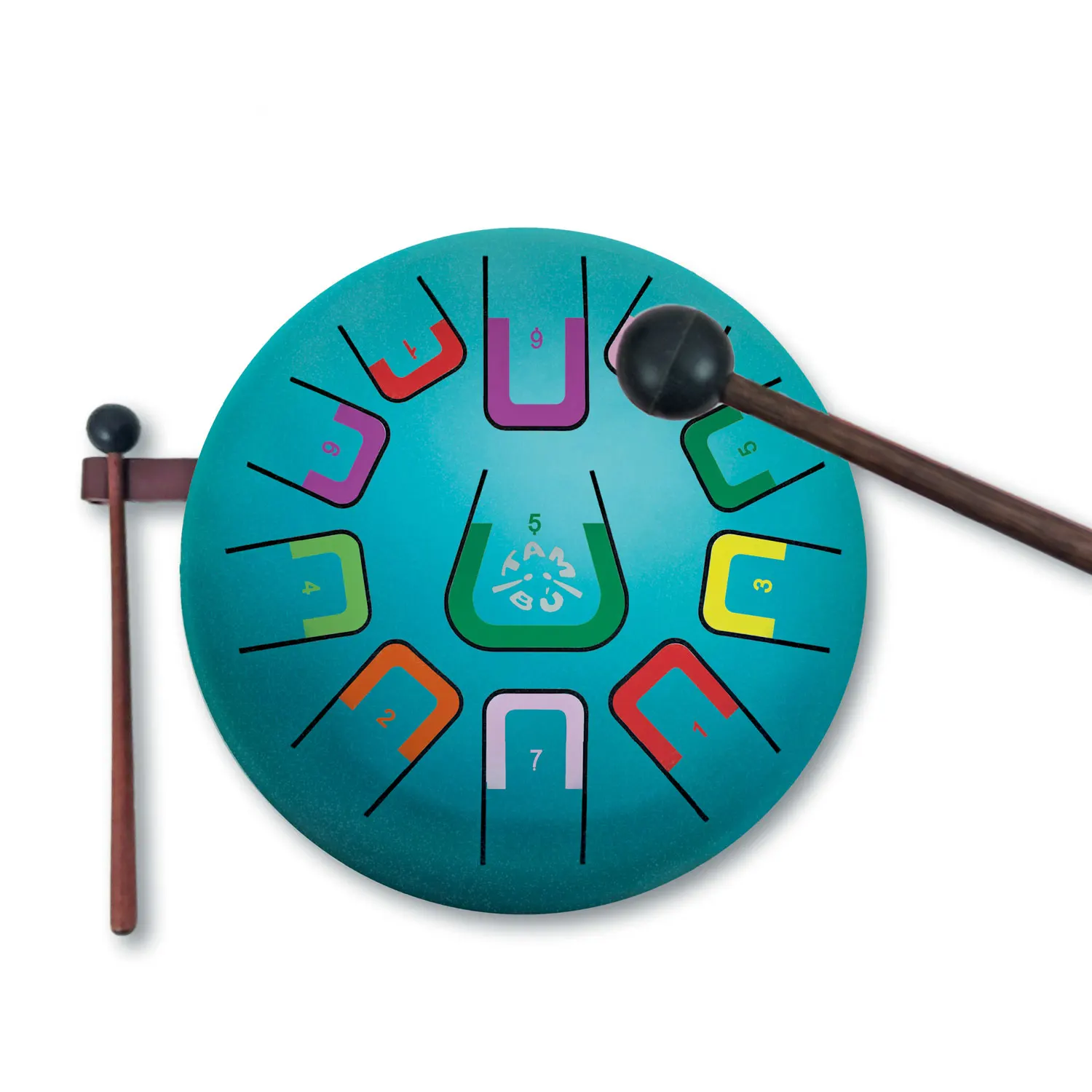 Tambu Steel Drum - Under the sea (Matt Turquoise) Tambu Steel Drum - Under the sea (Matt Turquoise)-JuegaConmigo