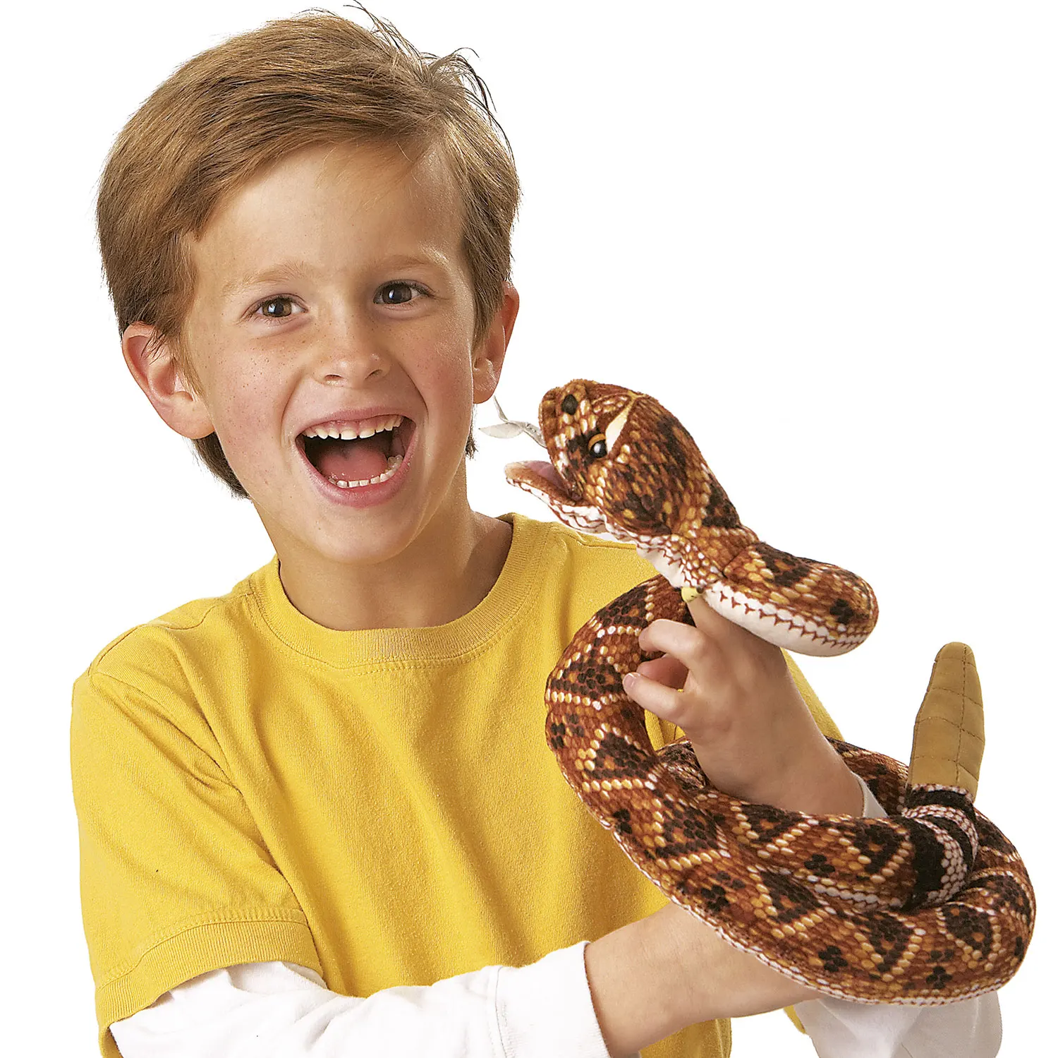 Klapperschlange / Rattlesnake Klapperschlange / Rattlesnake-Folkmanis® Puppets