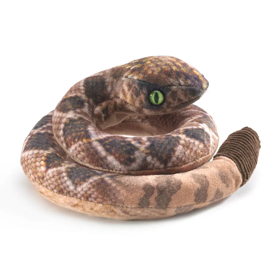 Mini Klapperschlange / Mini Rattlesnake-Folkmanis® Puppets
