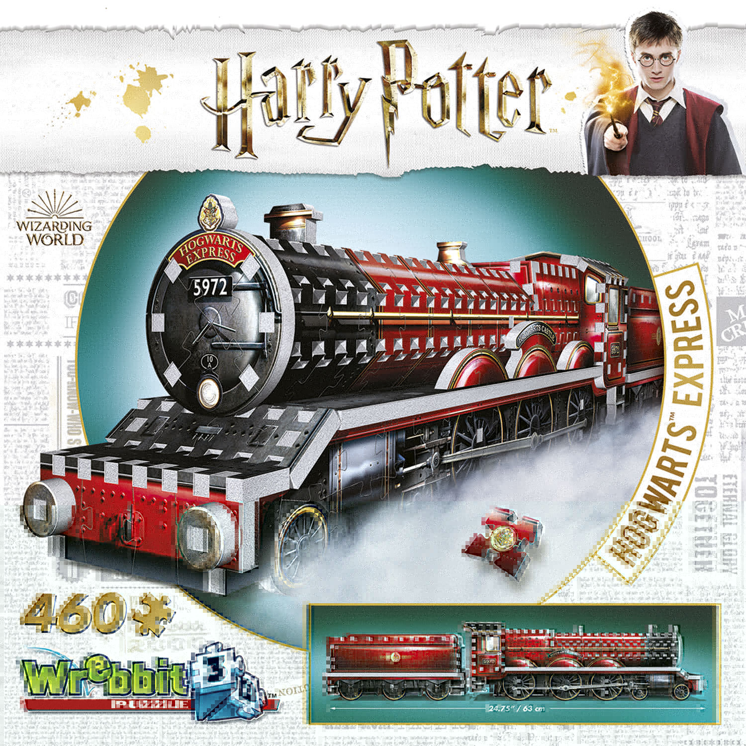 Hogwarts Express Harry Potter / Hogwarts Express Train 460 pcs. - 3D-Puzzle