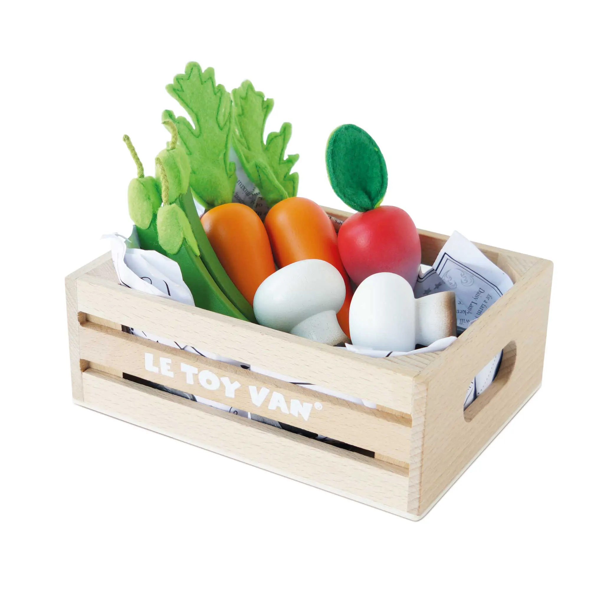 Gemüse Marktkiste / Harvest Vegetables Wooden Food Crate - 2022-Le Toy Van (LTV)