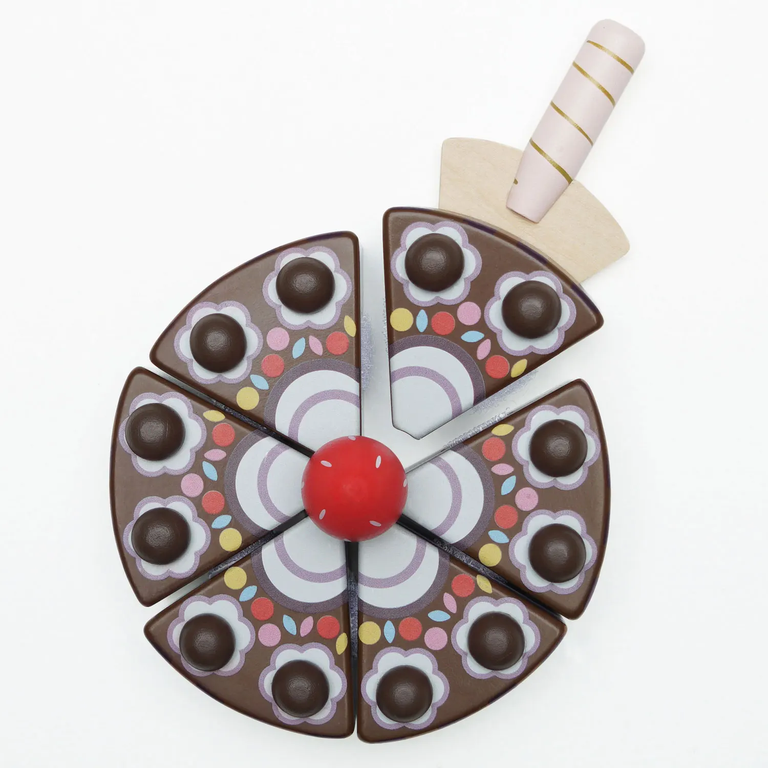 Schokoladentorte / Chocolate Gateau Sliceable Cake (New Look)-Le Toy Van (LTV)