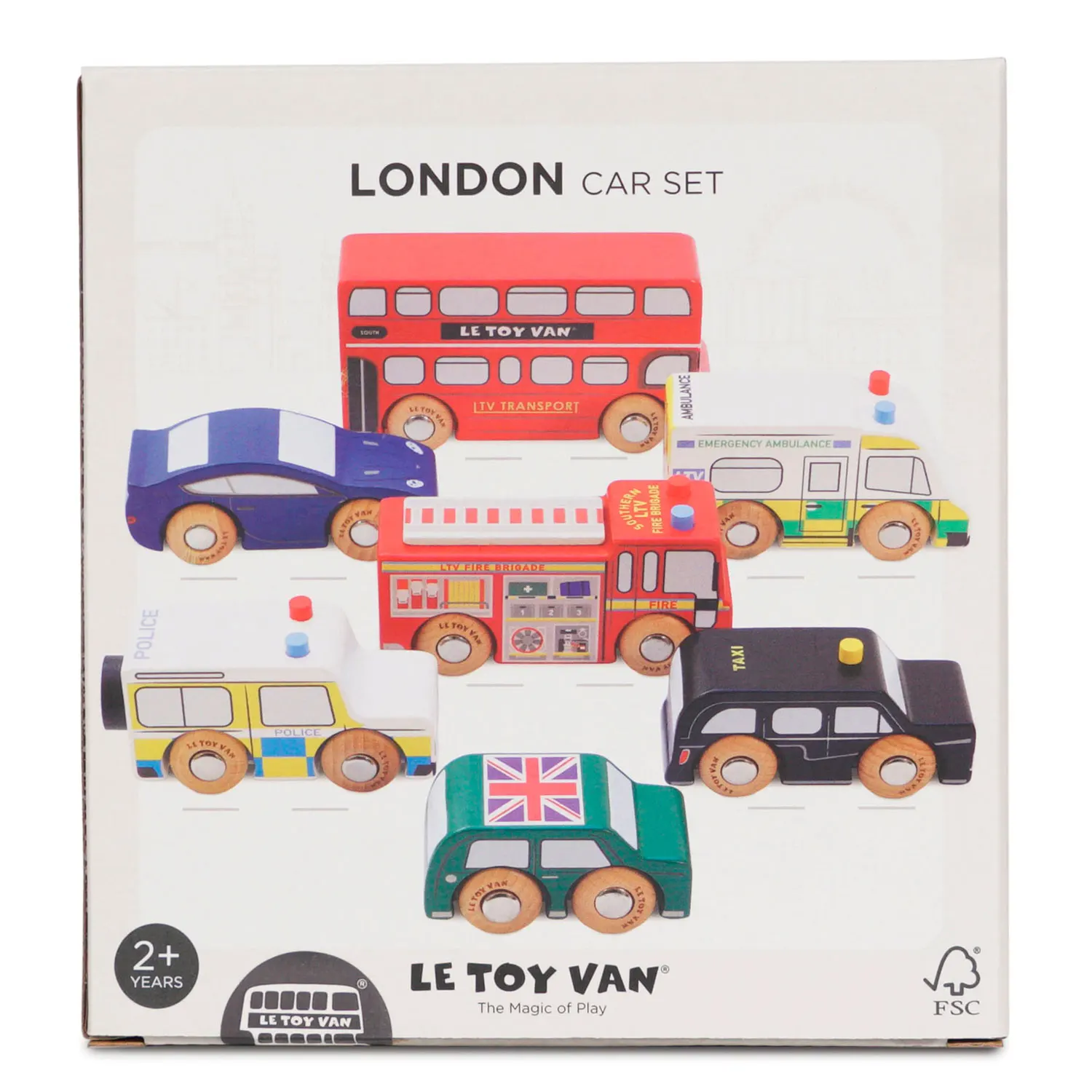 London Auto Set / London Toy Car Set London Auto Set / London Toy Car Set-Le Toy Van (LTV)