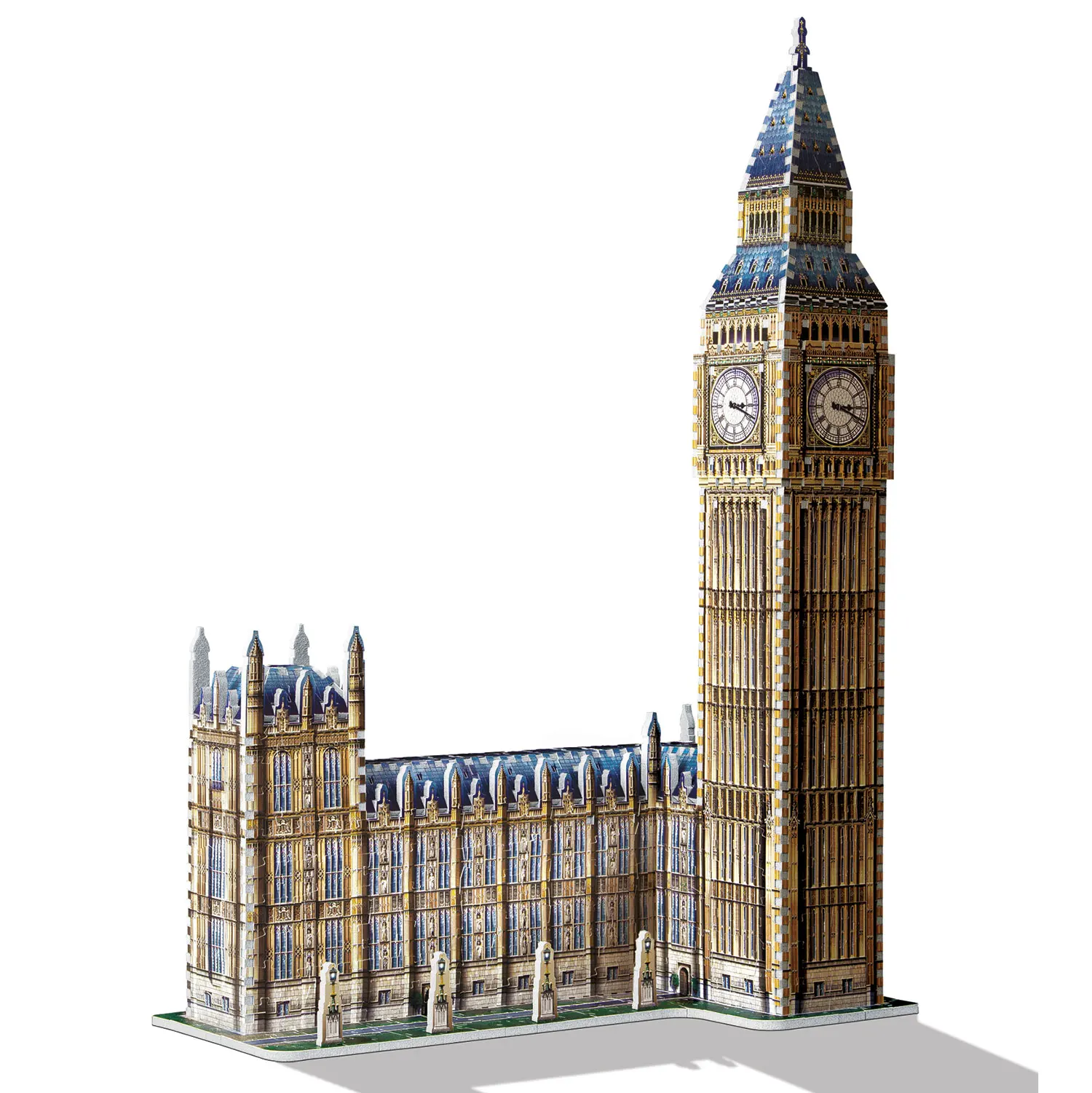 Big Ben & House of Parliament - Queen Elisabeth Tower / 3D-Puzzle Big Ben & House of Parliament - Queen Elisabeth Tower / 3D-Puzzle-Wrebbit-3D Puzzles