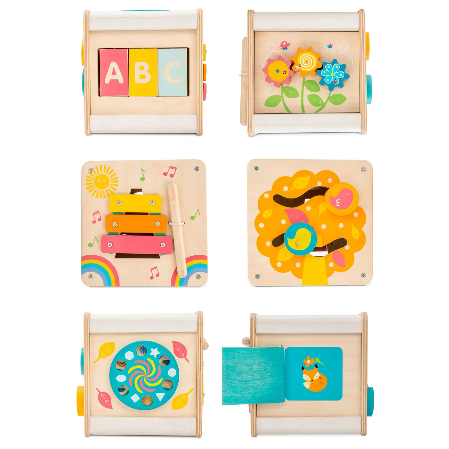 Kleiner Activity-Würfel / Activity Wooden Cube Kleiner Activity-Würfel / Activity Wooden Cube-Le Toy Van (LTV)
