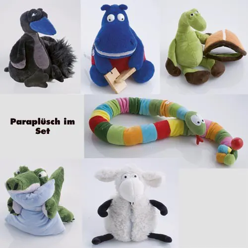 Paraplüsch-Figurenset 6 St. Paraplüsch-Figurenset 6 St.-SIGIKID