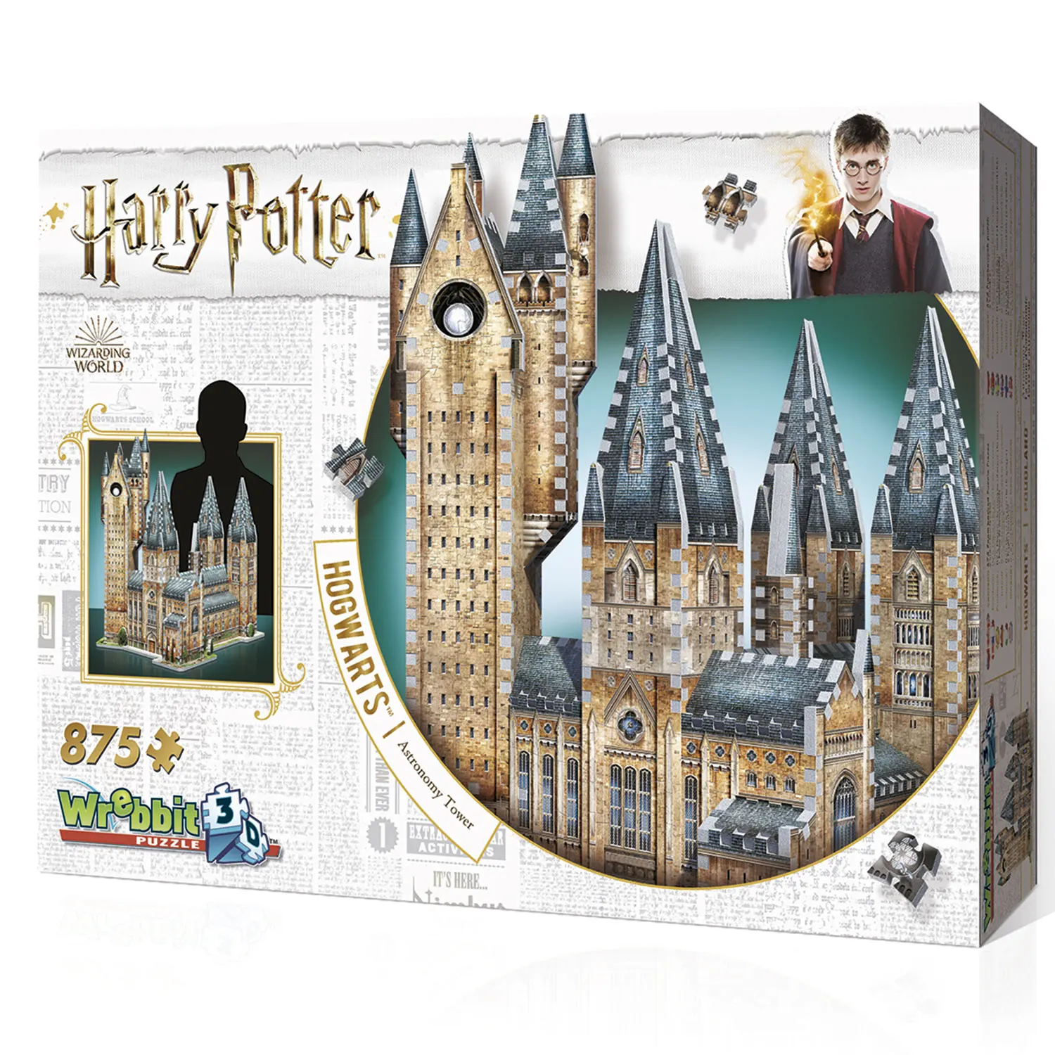 Hogwarts Astronomieturm Harry Potter/Hogwarts Astronomy Tower 875 pcs. 3D-Puzzle Hogwarts Astronomieturm Harry Potter/Hogwarts Astronomy Tower 875 pcs. 3D-Puzzle-Wrebbit-3D Puzzles