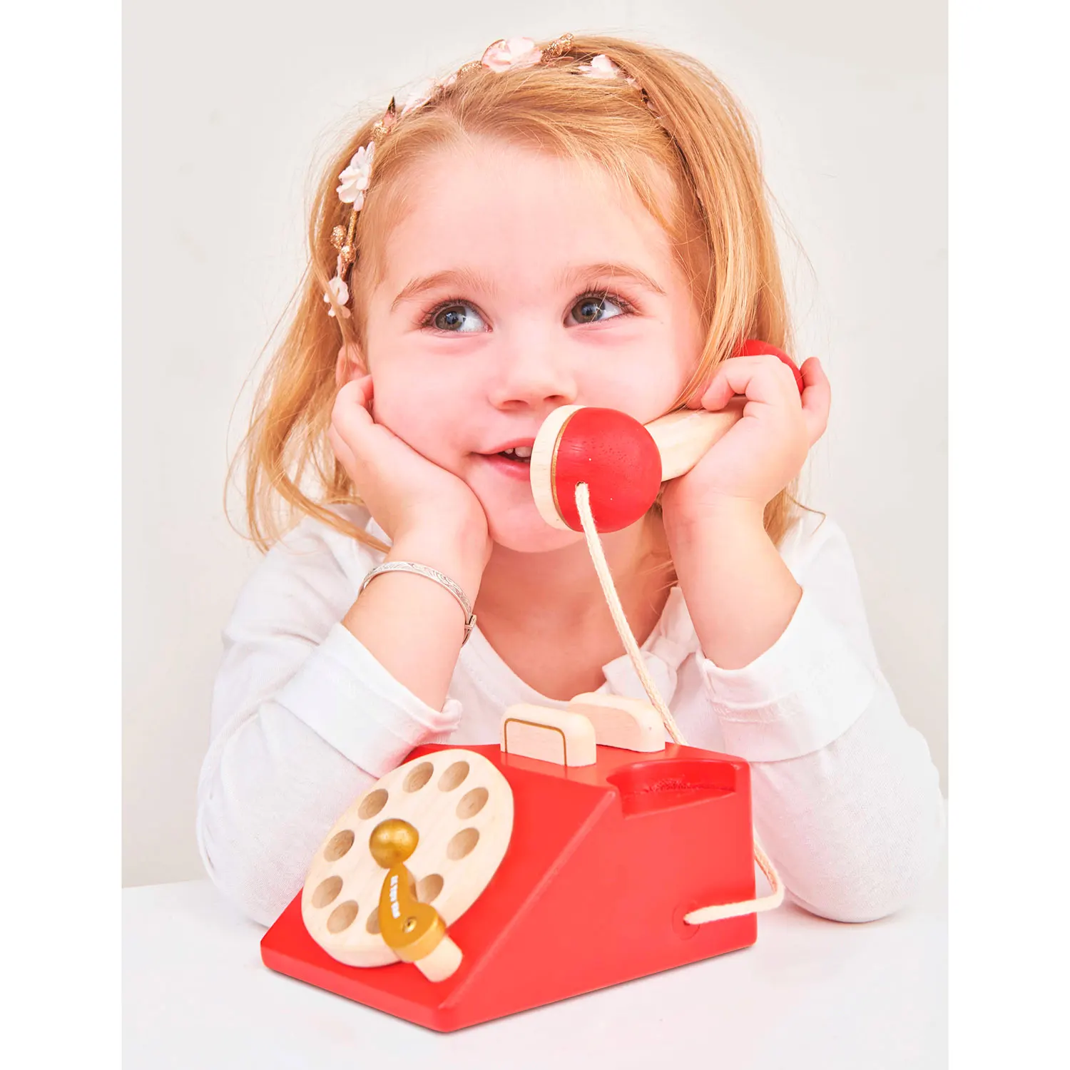 Vintage Telefon / Vintage Wooden Phone-Le Toy Van (LTV)