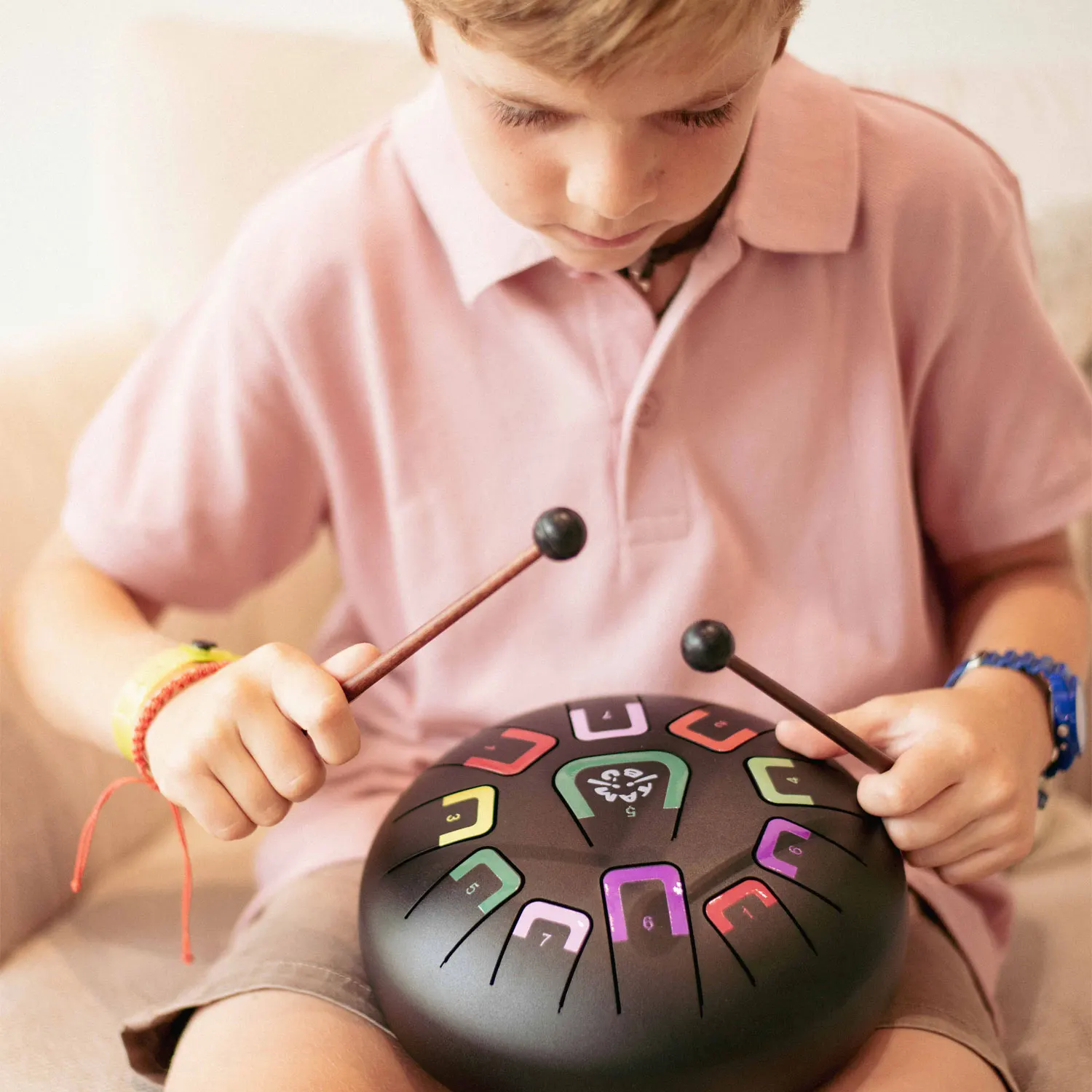 Tambu Steel Drum - Black Nature (Matt Black) Tambu Steel Drum - Black Nature (Matt Black)-JuegaConmigo