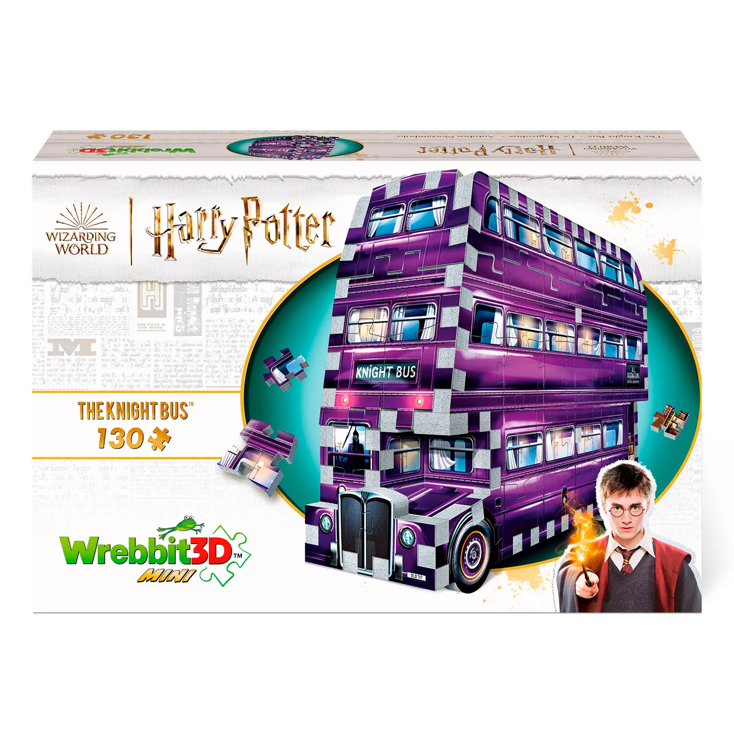 Der fahrende Ritter MINI Harry Potter/Knight Bus MINI Harry Potter 130 pcs. Der fahrende Ritter MINI Harry Potter/Knight Bus MINI Harry Potter 130 pcs.-Wrebbit-3D Puzzles